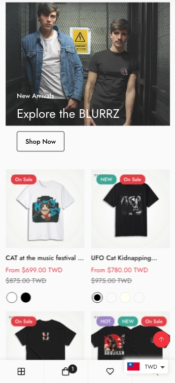 blurrz的手機版網站1